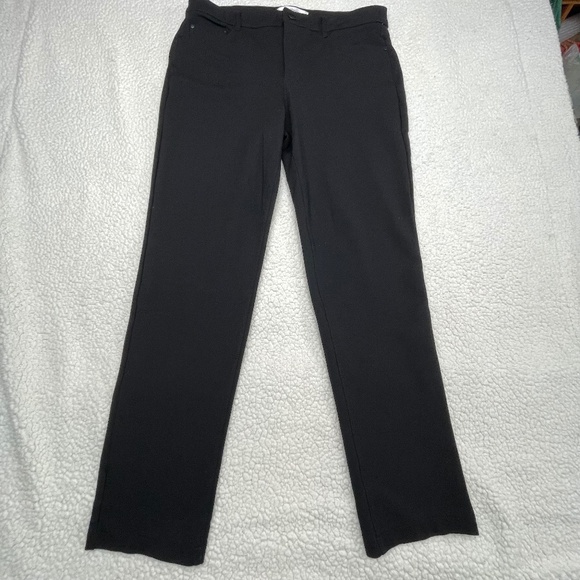 Women’s Croft & Barrow, Stretch Pants, Size 14, Black - Picture 1 of 11